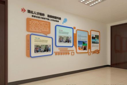 信阳如何才能设计出符合企业自身特征的文化墙？
