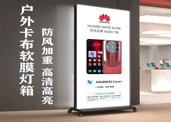 信阳户外防水灯箱的应用特点及适用范围。