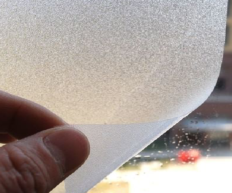 信阳玻璃门外面粘广告用什么材料好？