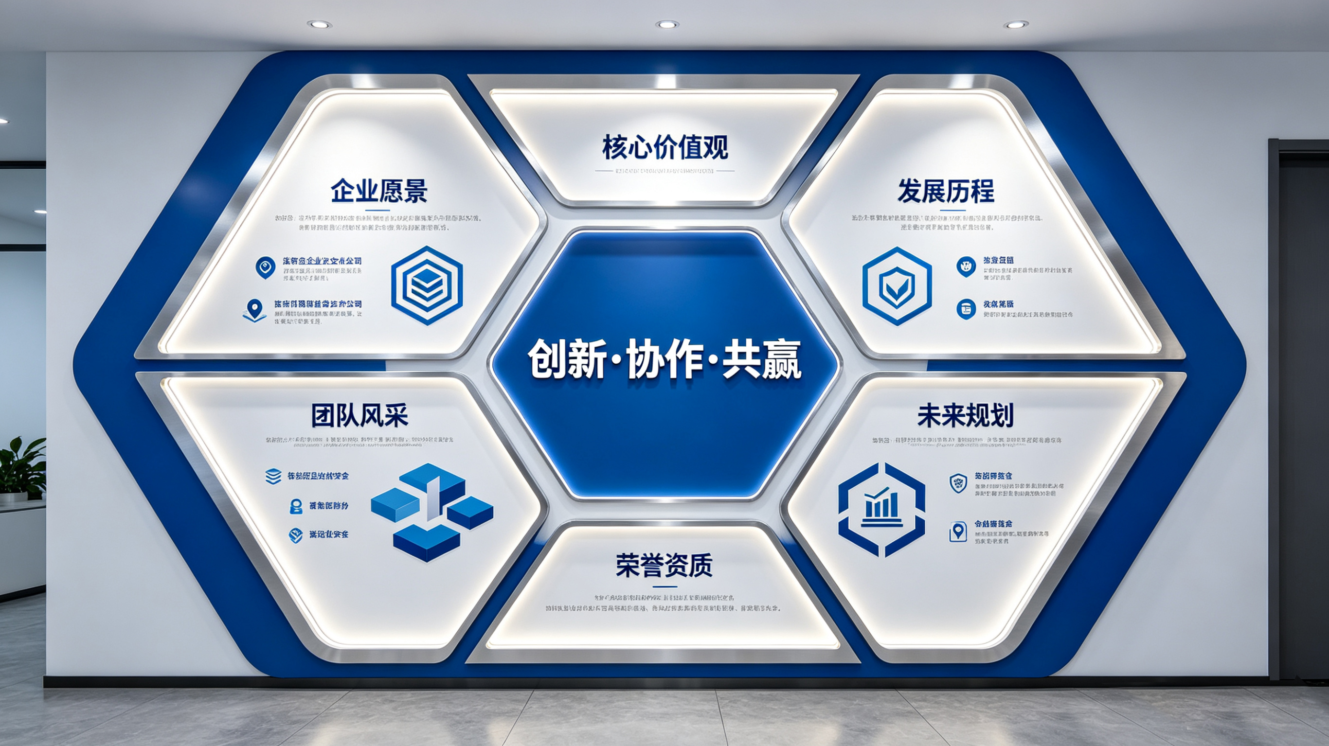 信阳企业文化墙六边形避坑指南（新手常犯5个错误）